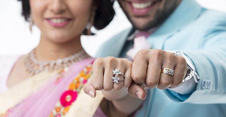 Wedding couple